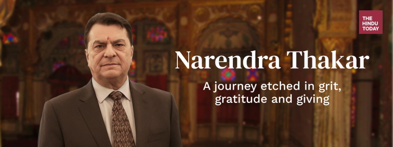 Narendra Thakrar: A Journey Etched in Grit, Gratitude and Giving