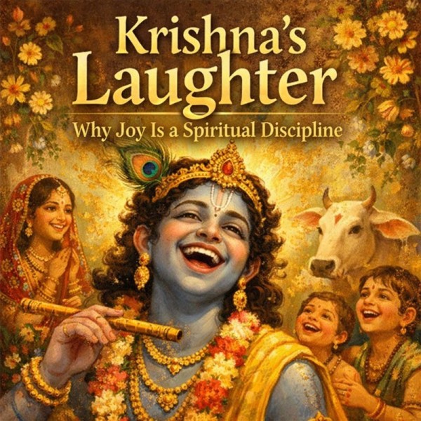 Krishna’s Laughter — Why Joy Is a Spiritual Discipline