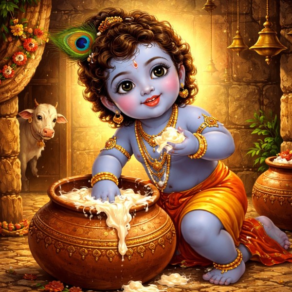 Krishna Steals Butter — The Power of Curiosity